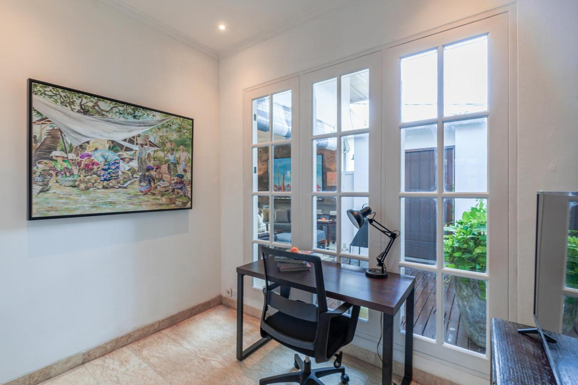 Mosan House - Unique Art-Filled Gem In Perfect Location A Short Walk From The Beach Or Seminyak Square Including Ac Office For Remote Working المظهر الخارجي الصورة