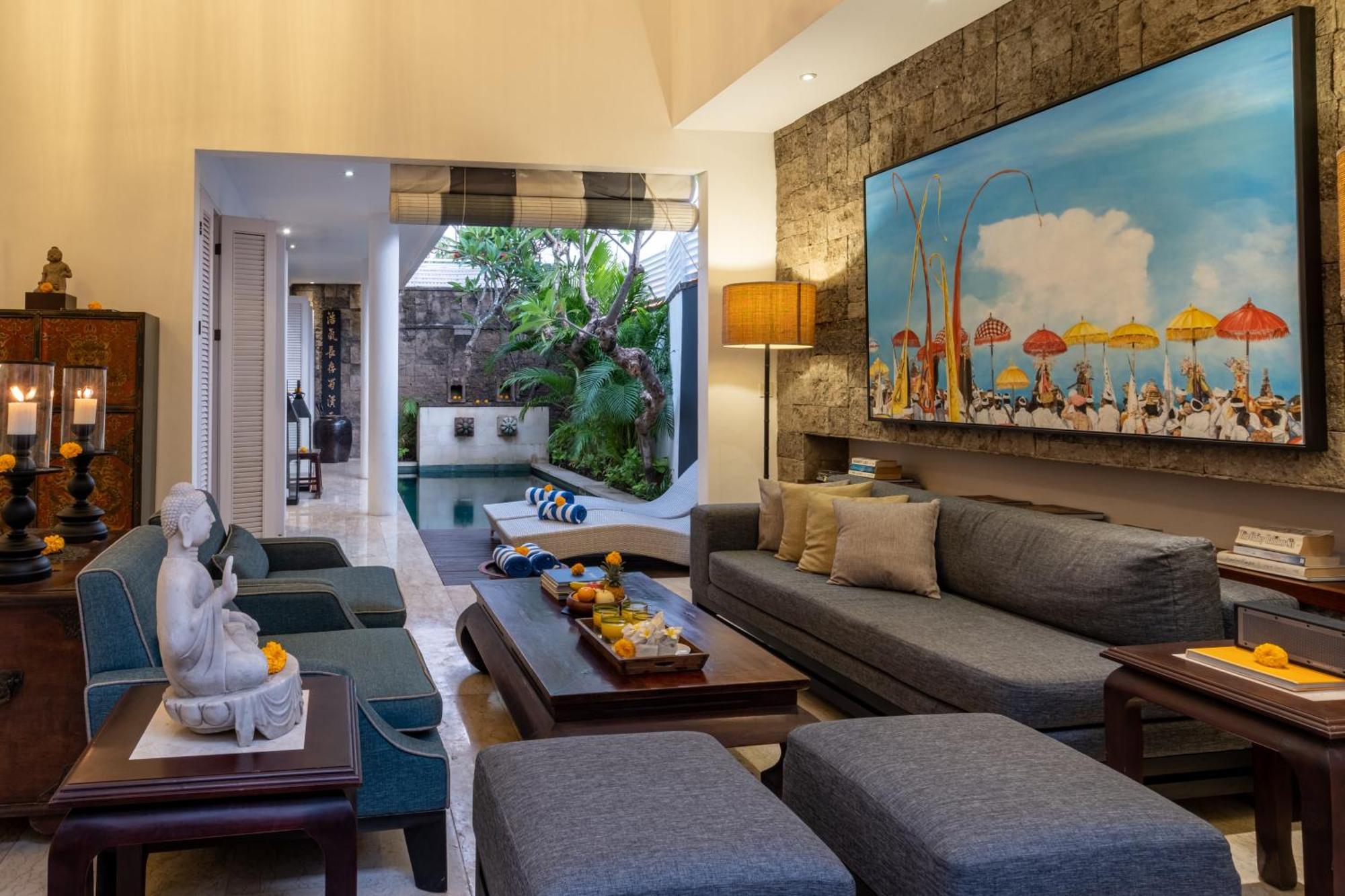 Mosan House - Unique Art-Filled Gem In Perfect Location A Short Walk From The Beach Or Seminyak Square Including Ac Office For Remote Working المظهر الخارجي الصورة